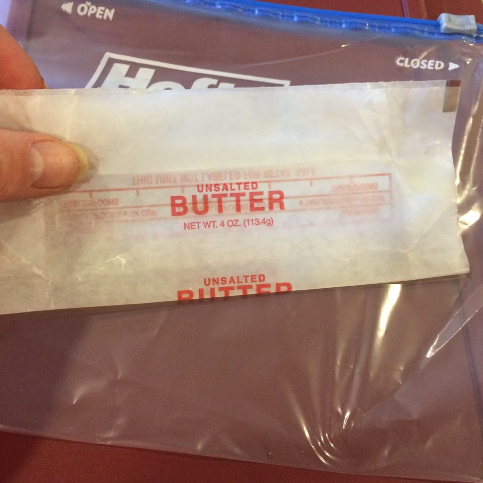 Save Butter Wrappers to Grease Pans