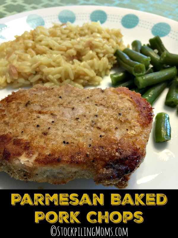 Parmesan Baked Pork Chops