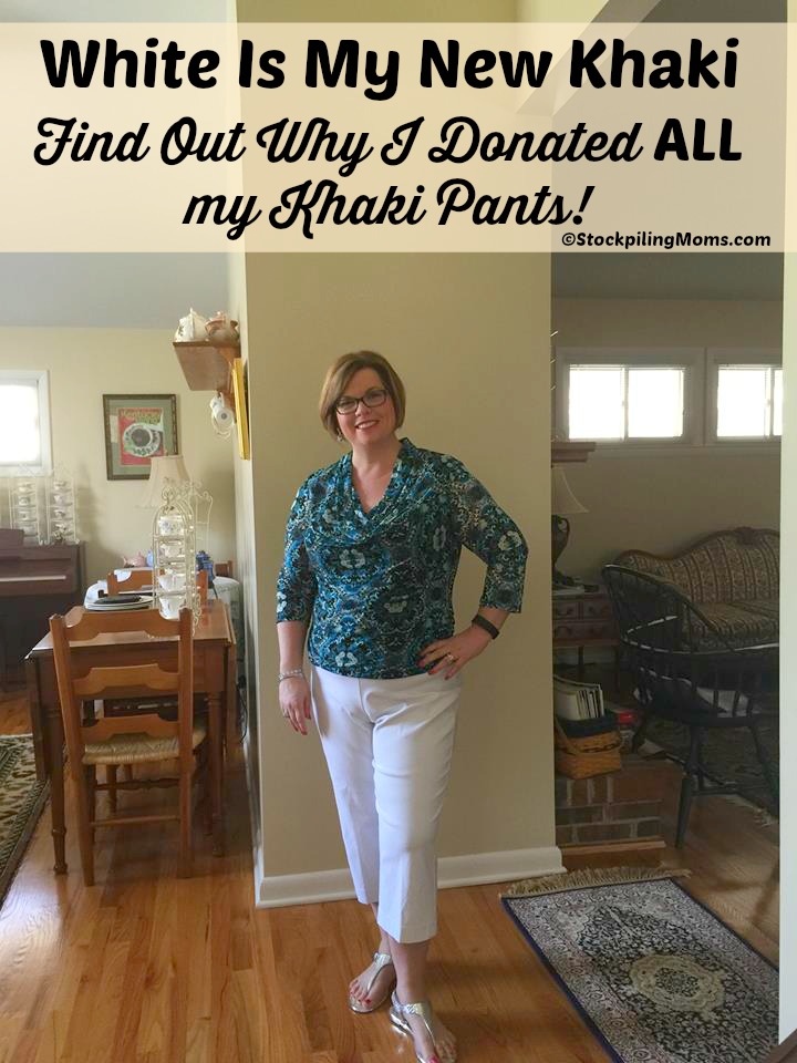 Find Out Why I donated ALL my khaki pants!