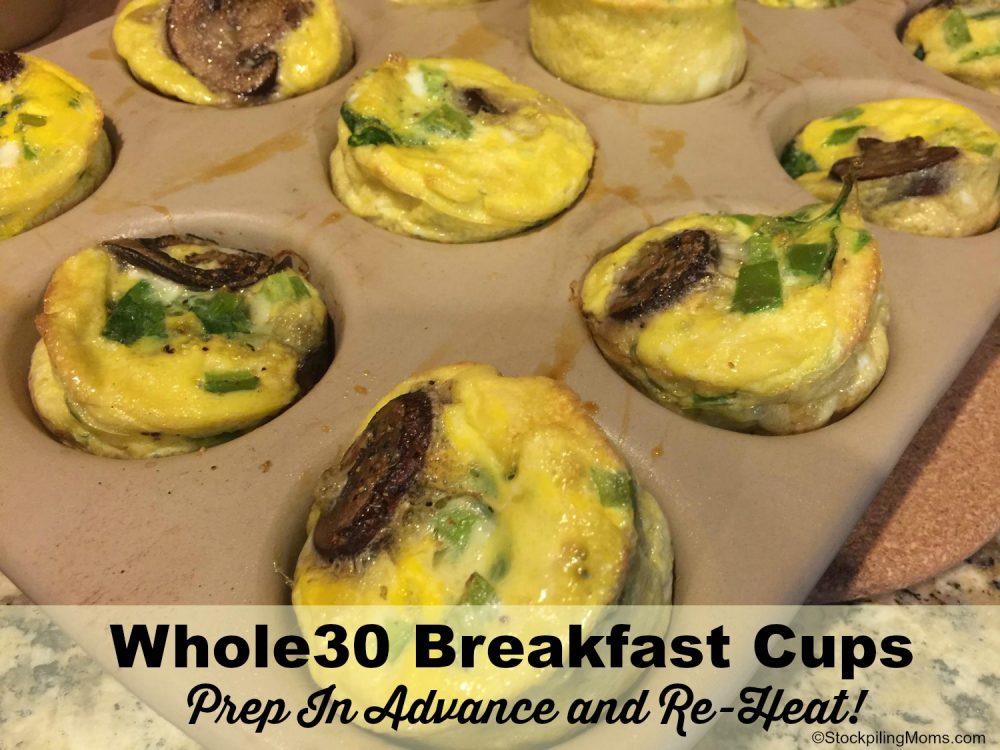 Whole 30 Breakfast Cups