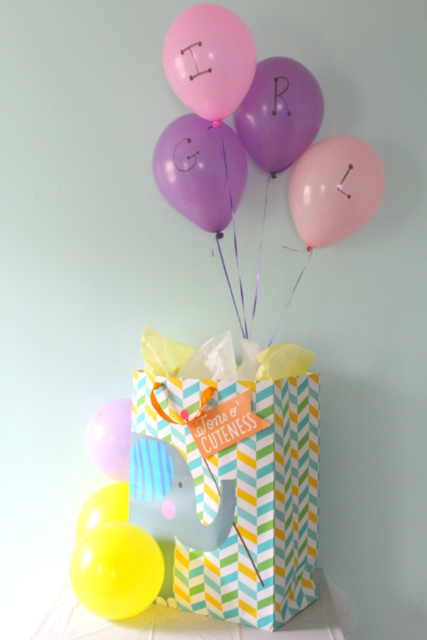 Balloon Time Baby Shower Gender Reveal