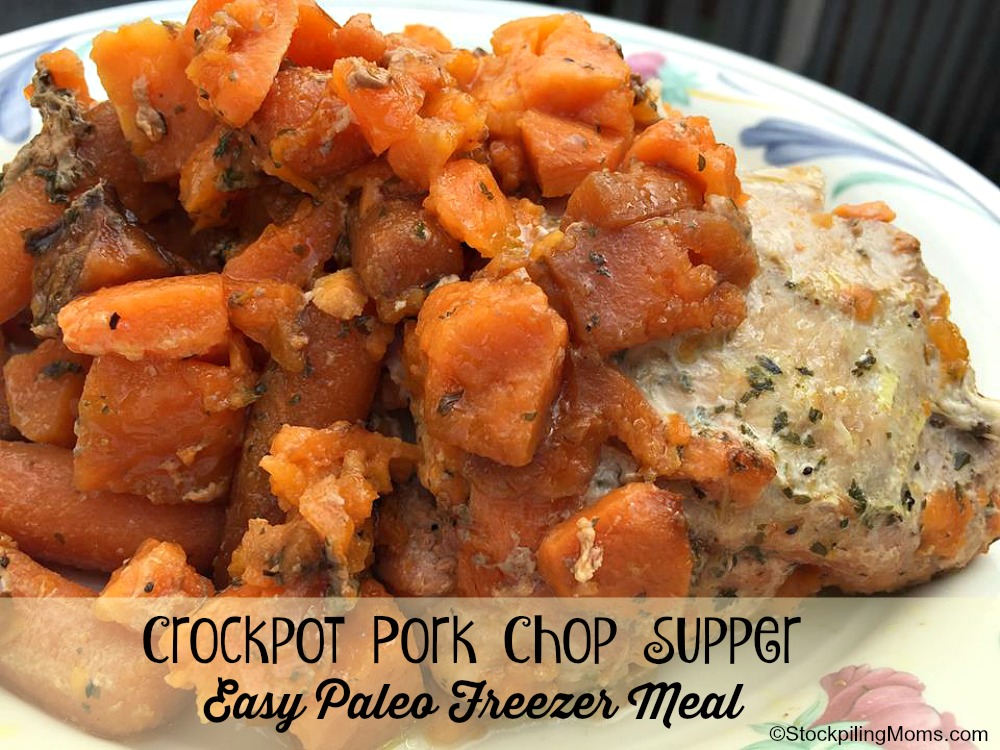 Crockpot Pork Chop Supper