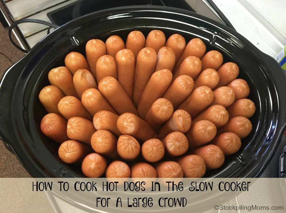 How To Cook Hot Dogs in the Crockpot