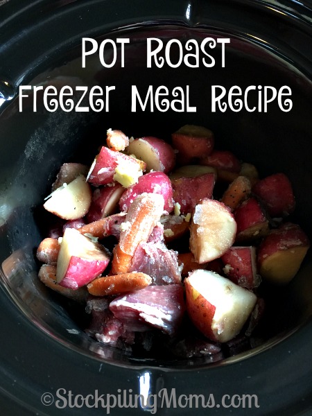 Pot Roast Freezer Meal Recipe