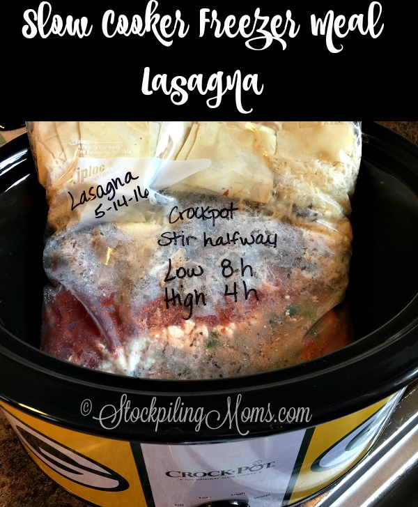 Slow Cooker Dump Bags {Freeze and Go Meals}