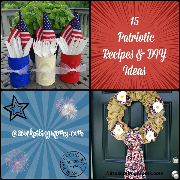 15 Patriotic Recipes & DIY Ideas