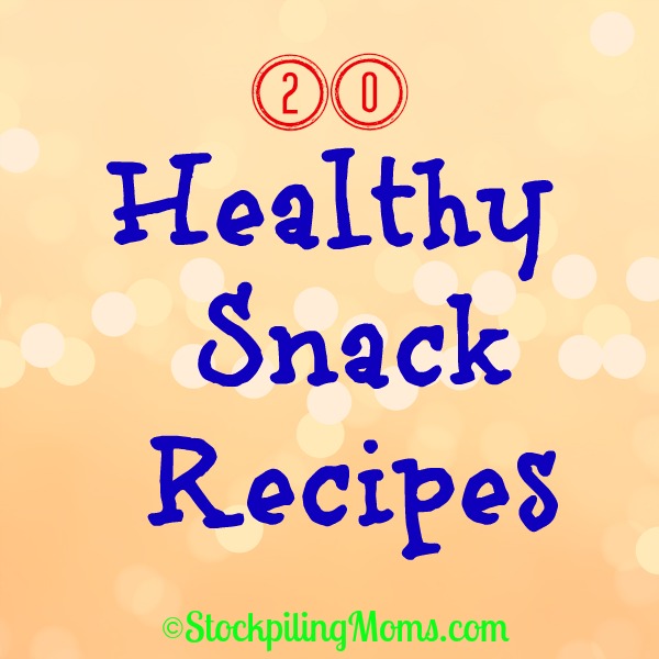 20 Healthy Snack Recipes
