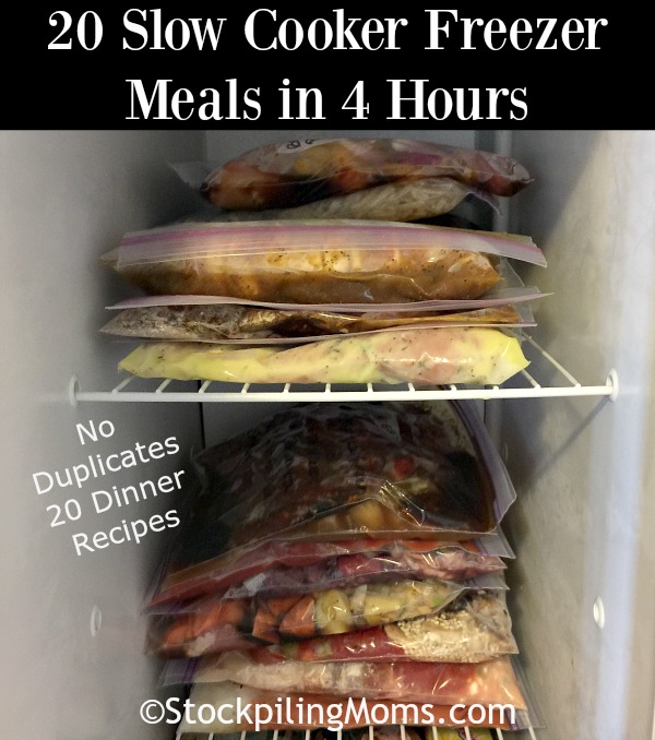 20 Slow Cooker Freezer Meals to Fill Your Freezer - Savor + Savvy