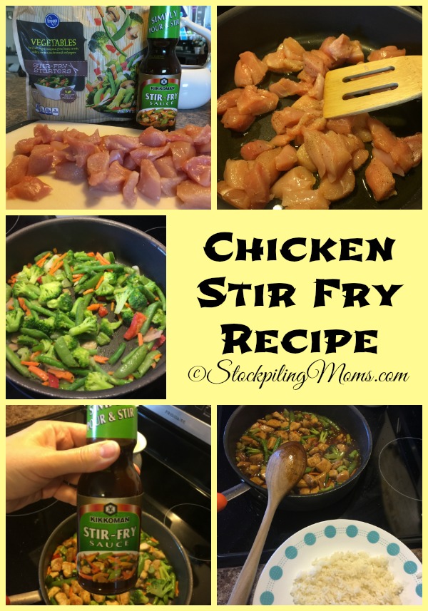 mom on time out easy chicken stir fry recipe