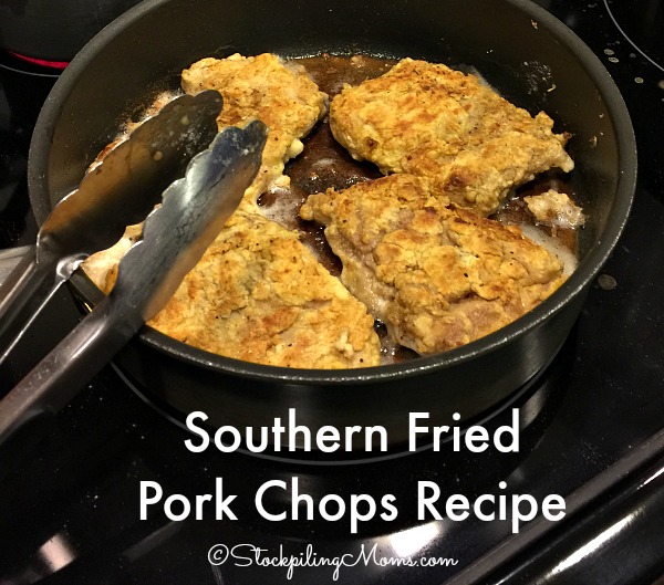 Southern Fried Pork Chops Recipe
