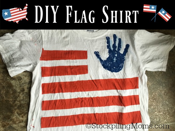 DIY Flag Shirt