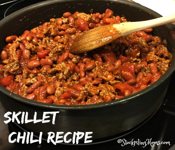 Skillet Chili Recipe