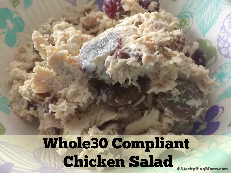 Whole30 Compliant Chicken Salad