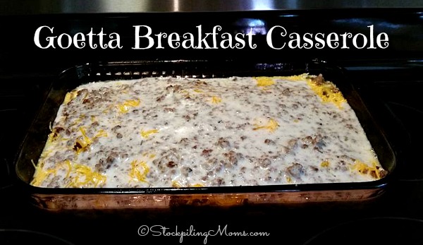 Goetta Breakfast Casserole