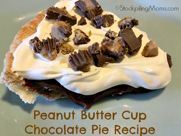 Peanut Butter Cup Chocolate Pie Recipe