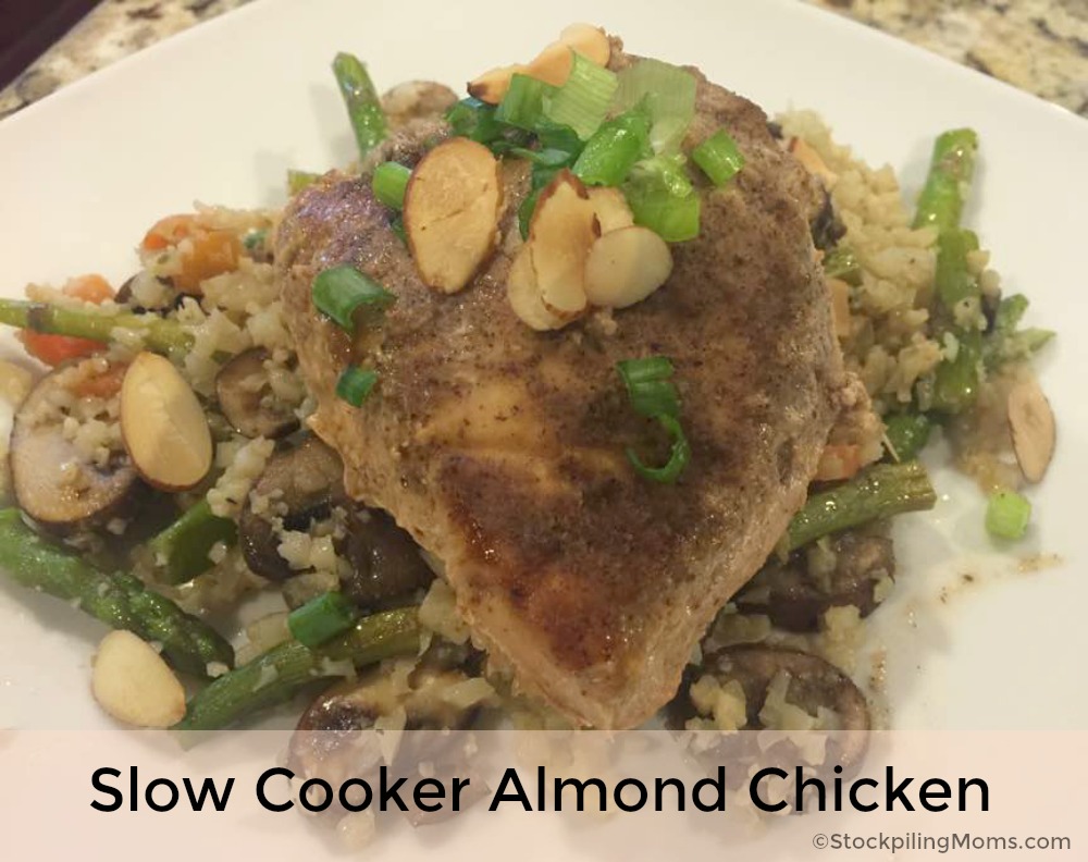 Slow Cooker Almond Chicken