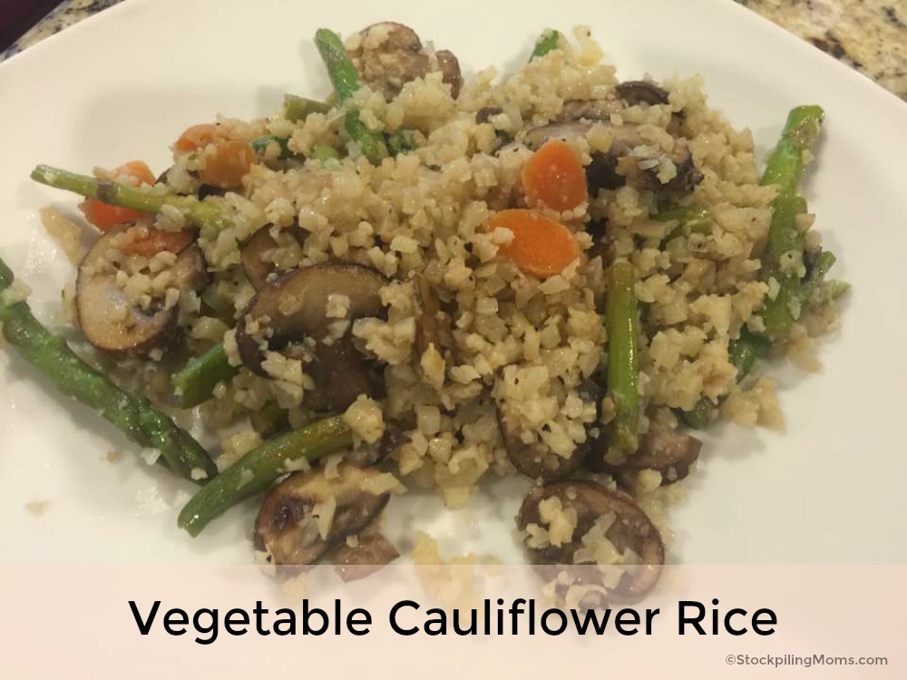 Vegetable Cauliflower Rice