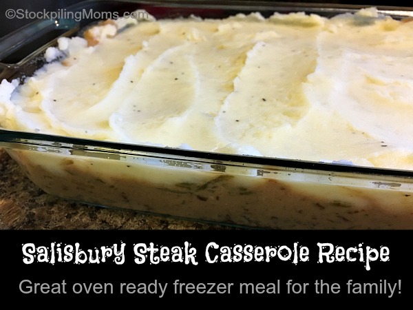 Salisbury Steak Casserole Recipe