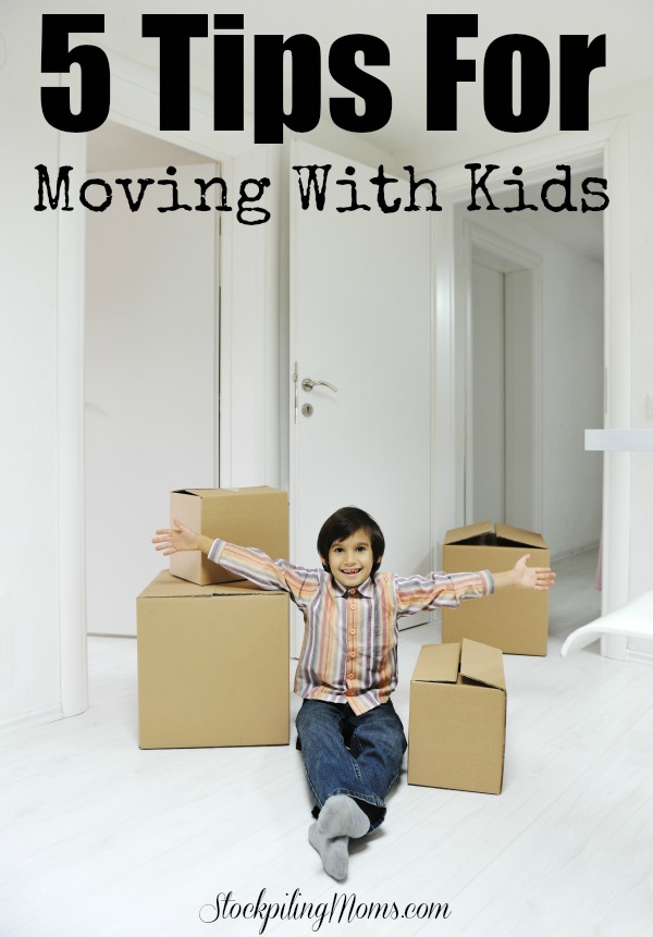 5 Tips For Moving With Kids