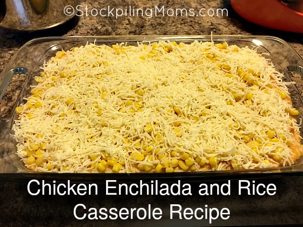 Chicken Enchilada and Rice Casserole Recipe