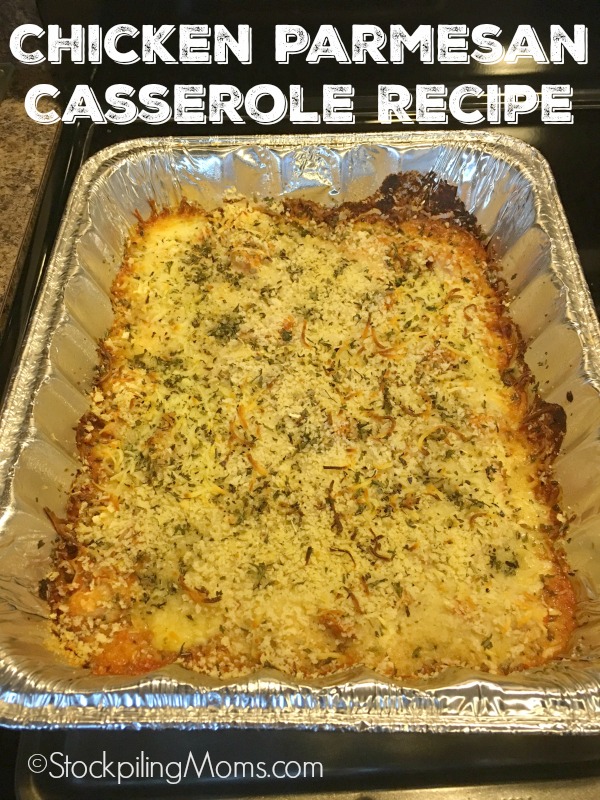 Chicken Parmesan Casserole Recipe