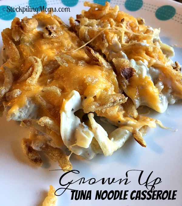 Grown Up Tuna Noodle Casserole