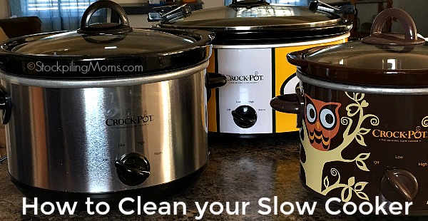 How to Clean your Slow Cooker