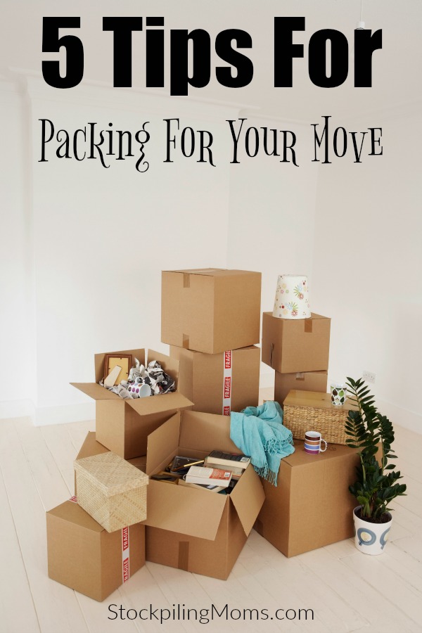 5 Tips For Packing For Your Move