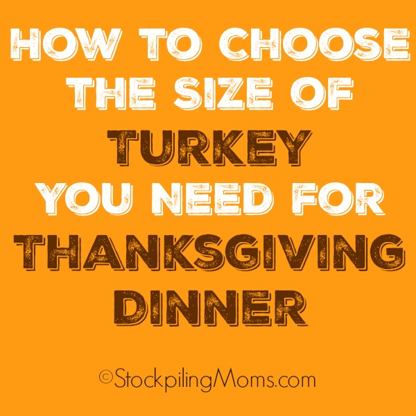 How to Choose the Size of Turkey You Need for Thanksgiving