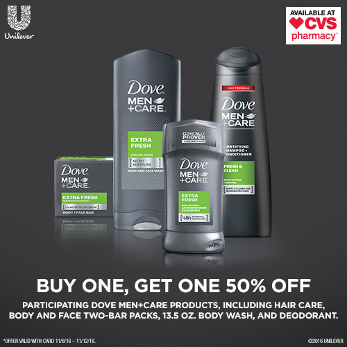 Save on personal care products for the men