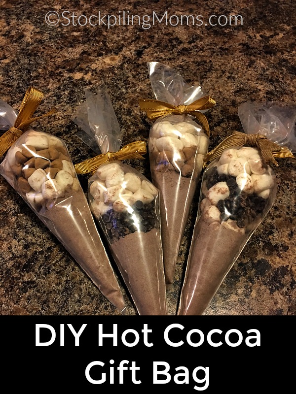DIY Hot Cocoa Gift Bag