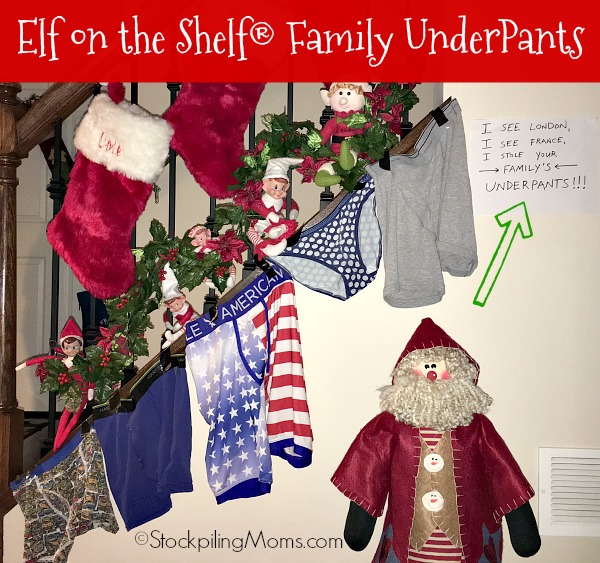 Elf on the Shelf® Family UnderPants