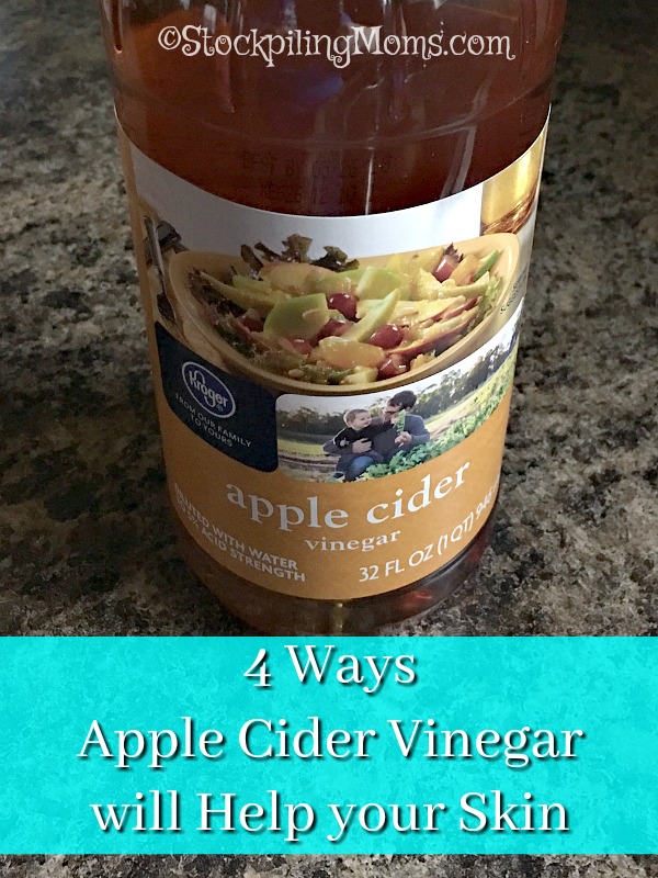 4 Ways Apple Cider Vinegar will Help your Skin