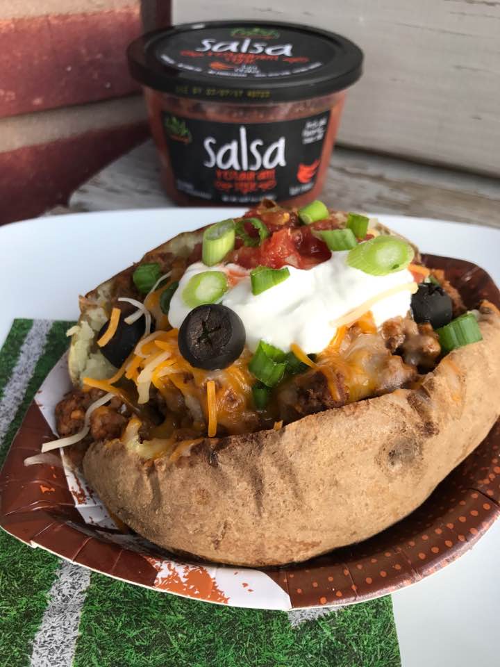 Stuffed Taco Potatoes