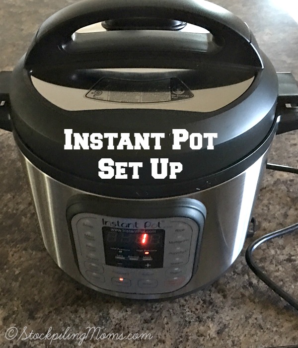 Instant Pot Set Up