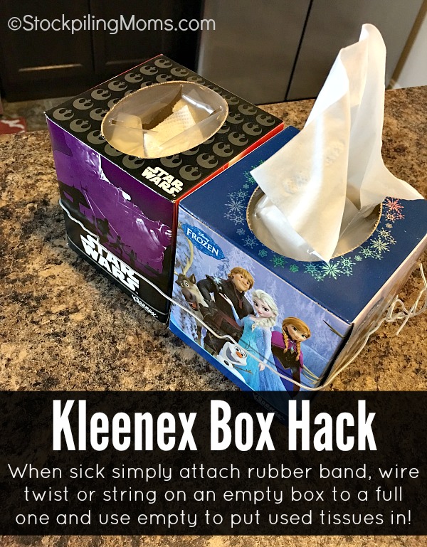 Kleenex Box Hack - STOCKPILING MOMS™