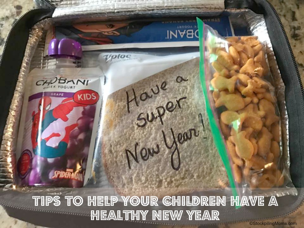 Tips to Help Your Children Have a Healthy New Year