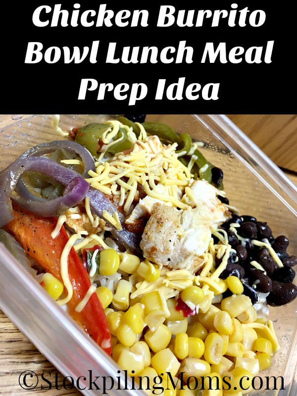 Meal-Prep Chicken Burrito Bowls