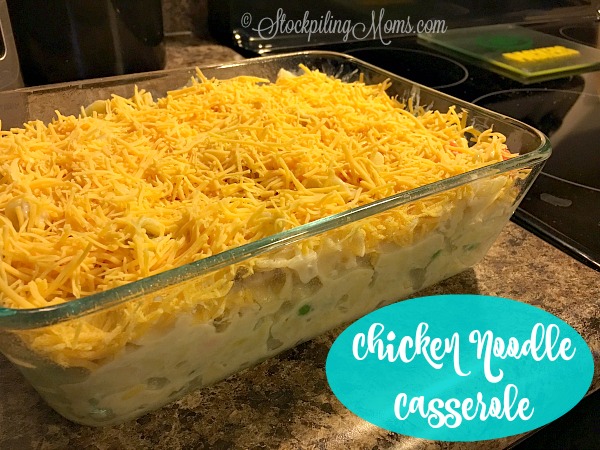 Chicken Noodle Casserole