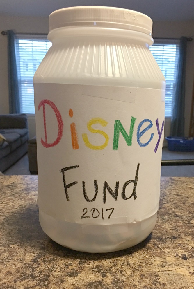 How To Make a Disney Fund Jar