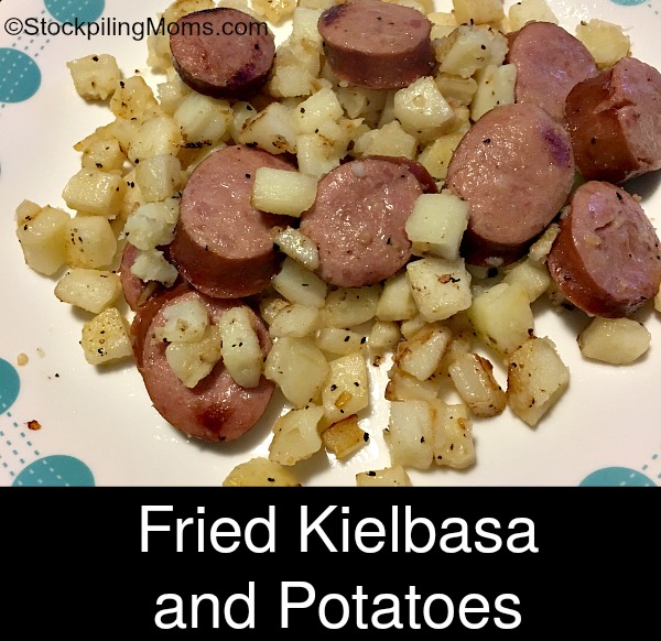 Fried Kielbasa and Potatoes
