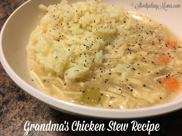 Grandma’s Chicken Stew Recipe