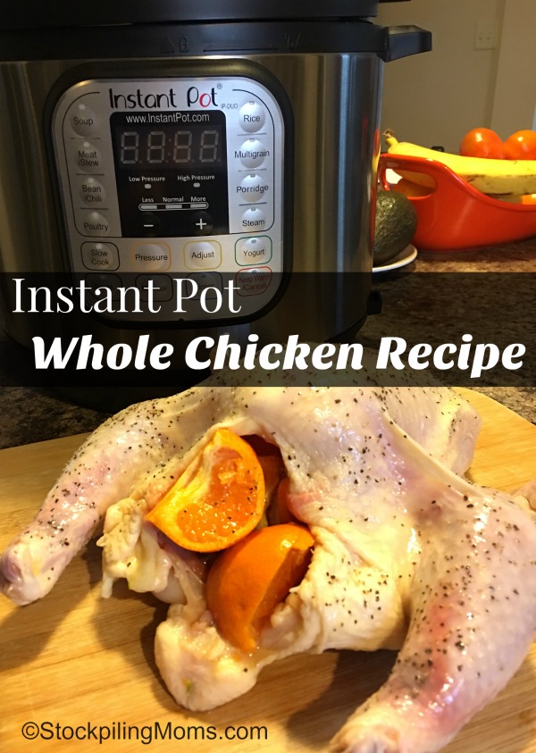 Make whole chicken in instant online pot