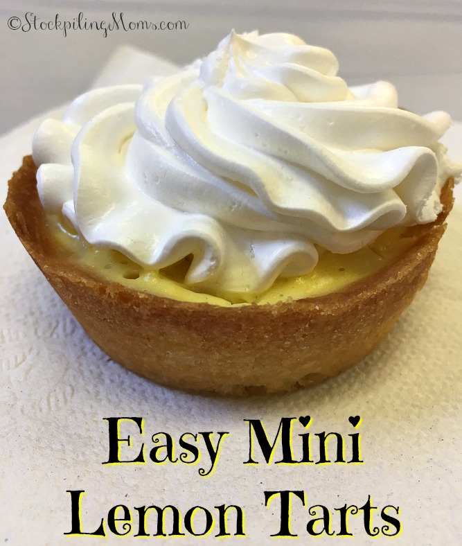 Easy Mini Lemon Tarts