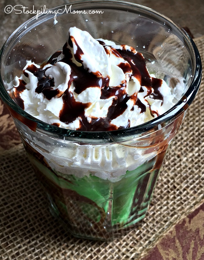 Homemade Shamrock Shake