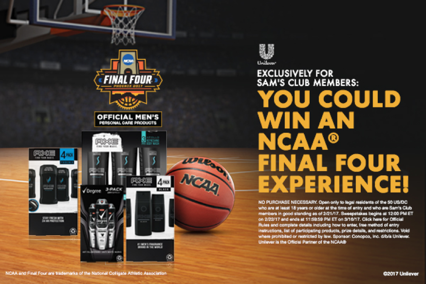 NCAA Final Four Sweepstakes