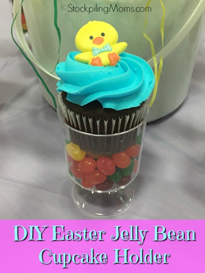 DIY Easter Jelly Bean Cupcake Holder