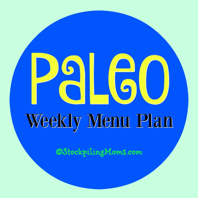 Paleo Weekly Menu Plan