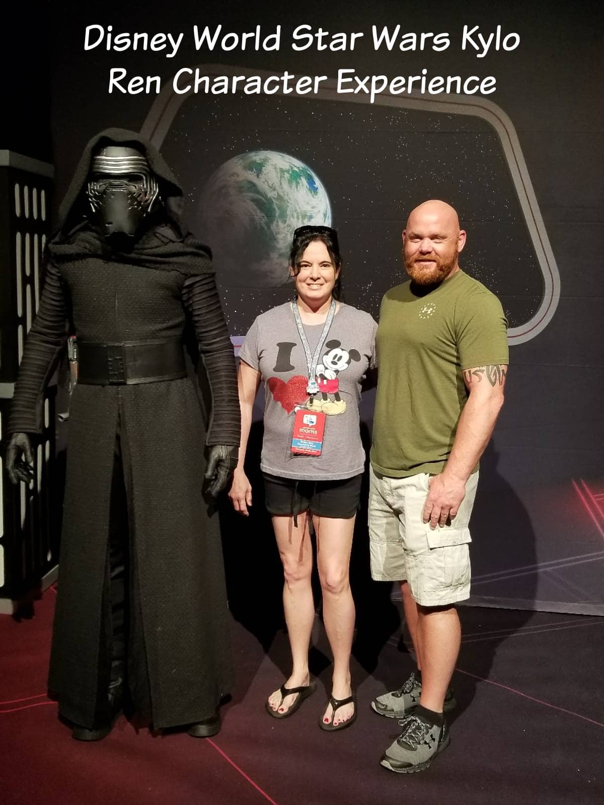 Disney World Star Wars Kylo Ren Character Experience