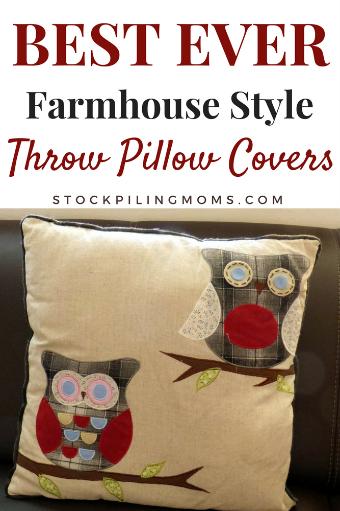 Best Ever Farmhouse Style Pillow Covers